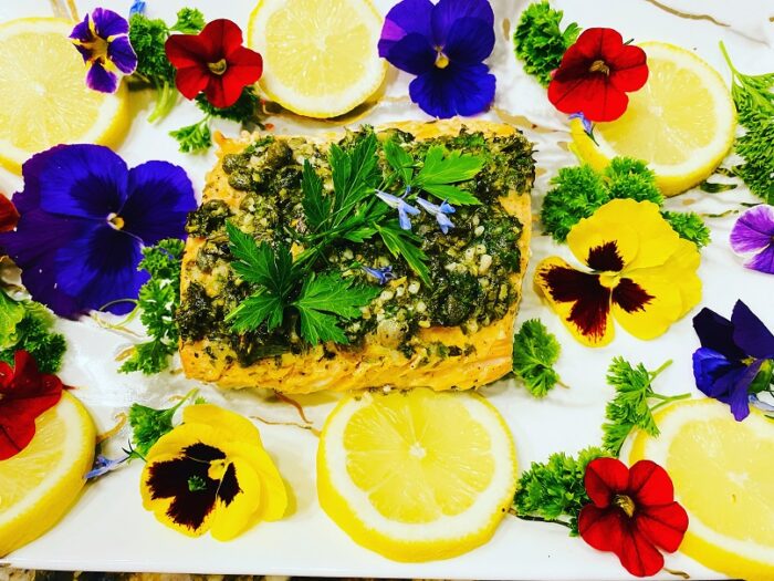 Lemon Caper Salmon